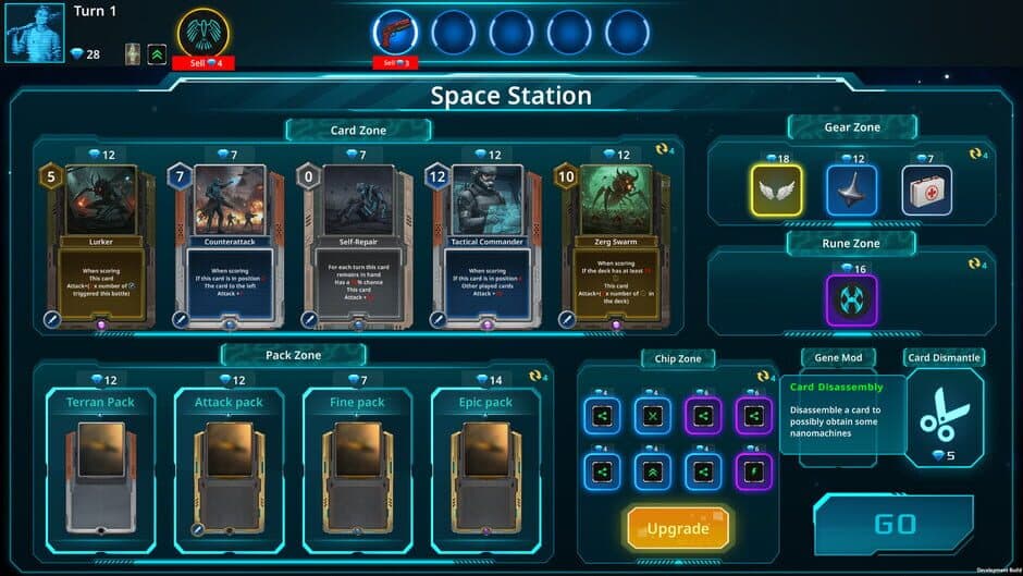 Galactic Deck Clash screenshot