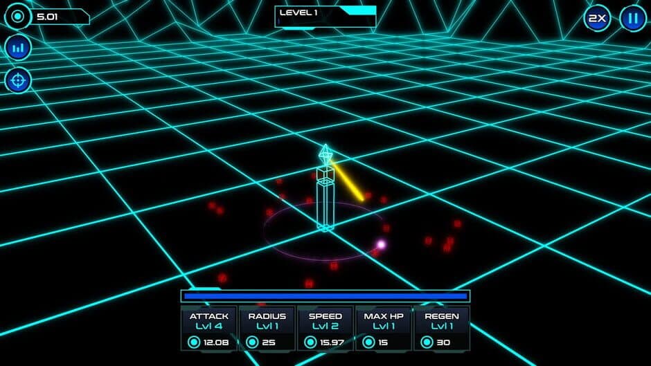 Idle Geometry Defense screenshot