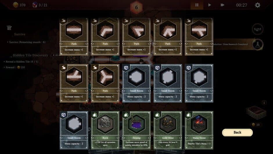 Defense & Making screenshot