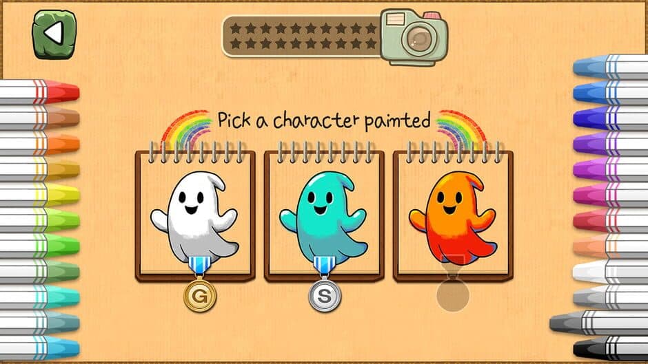 Crayon Halloween screenshot