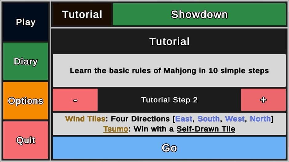 Showdown! Mahjong Tutorial Included screenshot
