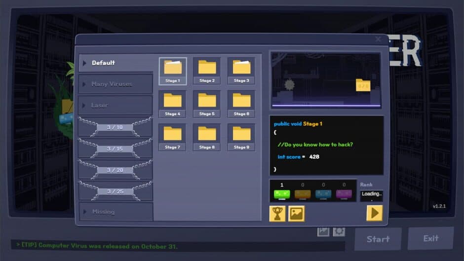 Computer Virus screenshot