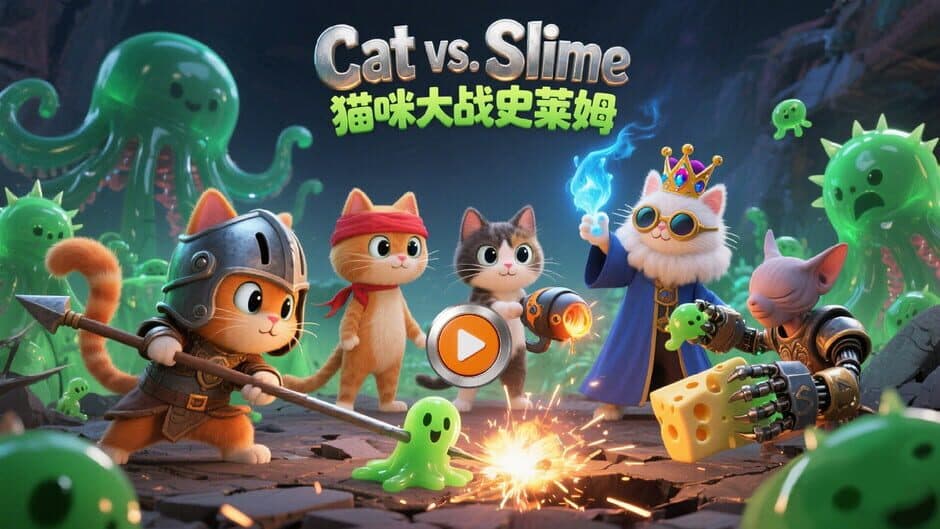 Cat vs. Slime screenshot