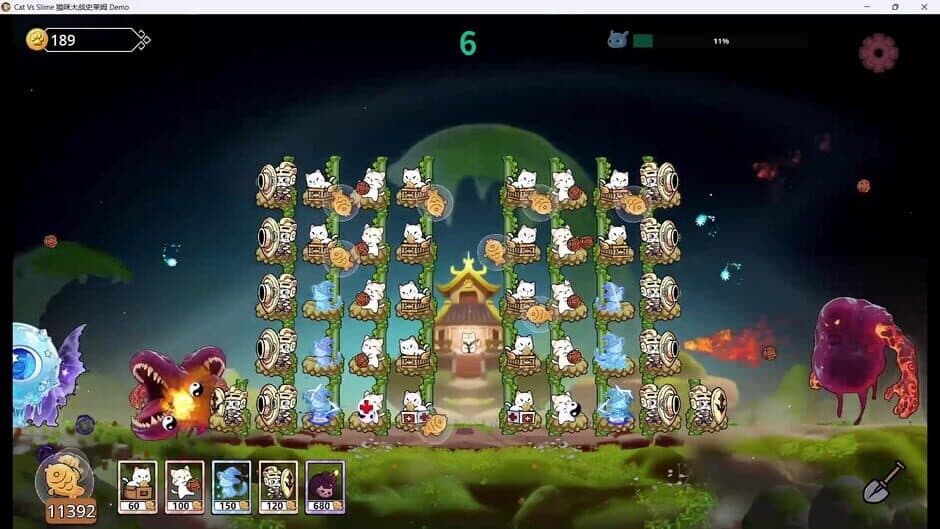 Cat vs. Slime screenshot