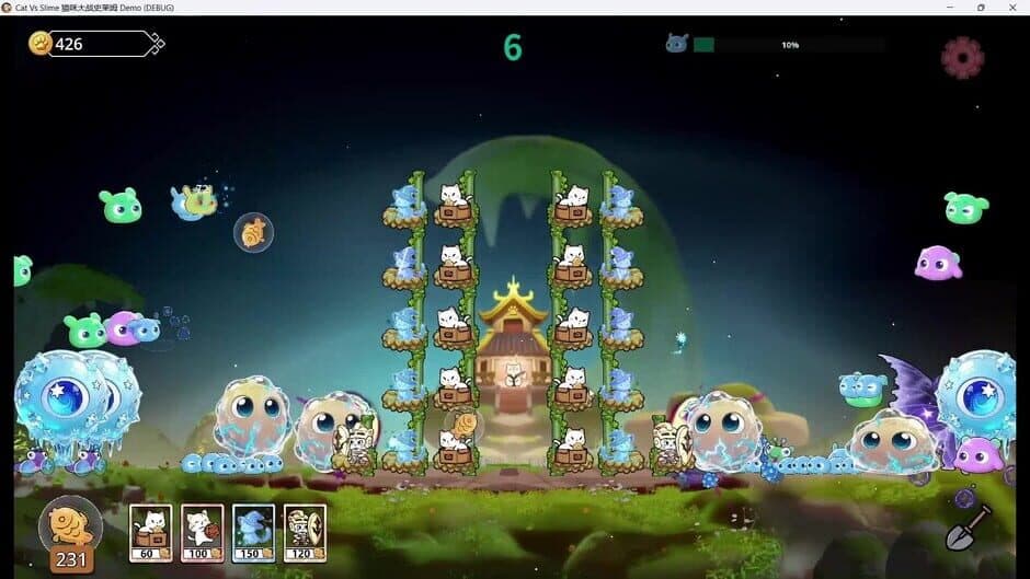 Cat vs. Slime screenshot