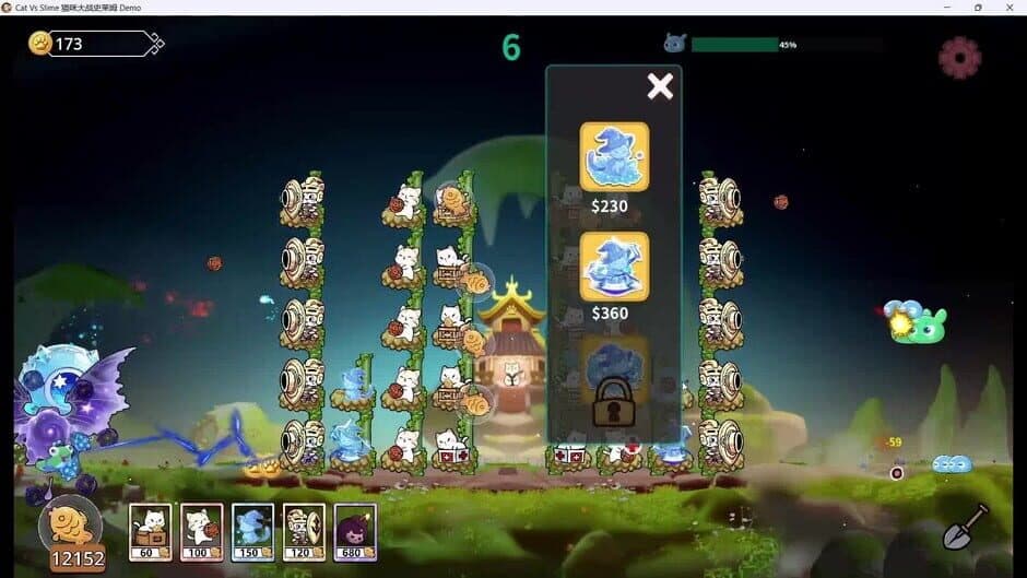 Cat vs. Slime screenshot