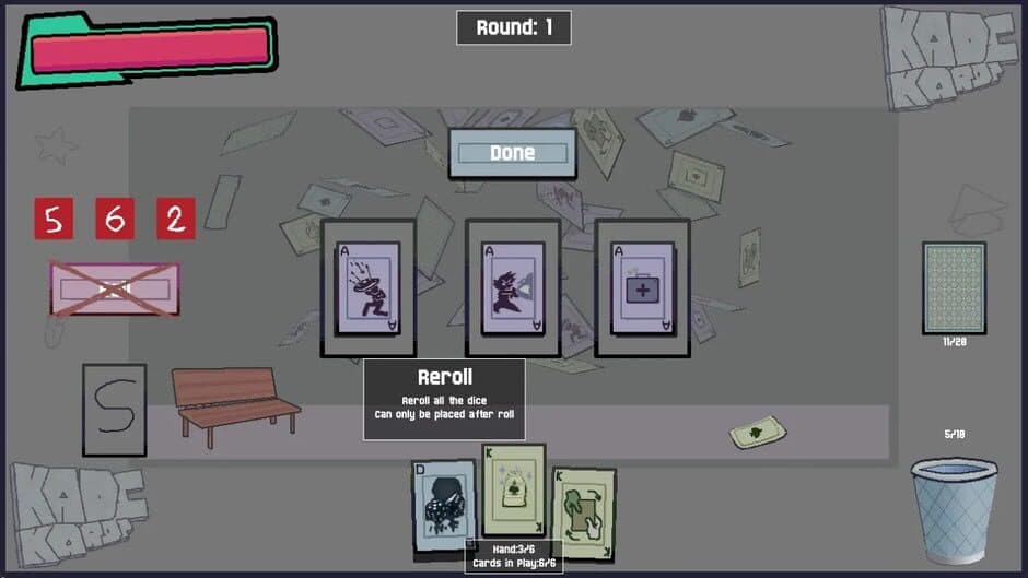 Kaos Kards screenshot