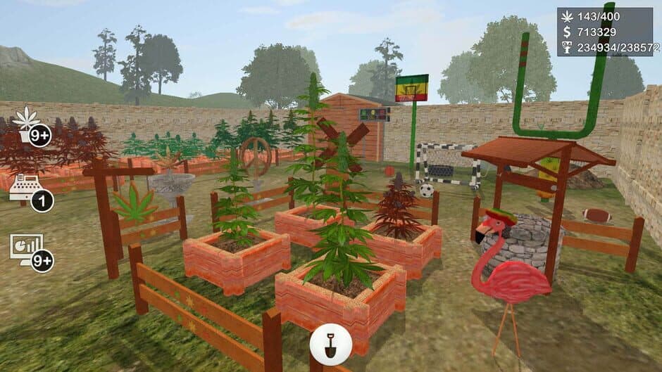 Weed Garden Online screenshot