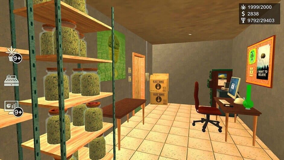 Weed Garden Online screenshot