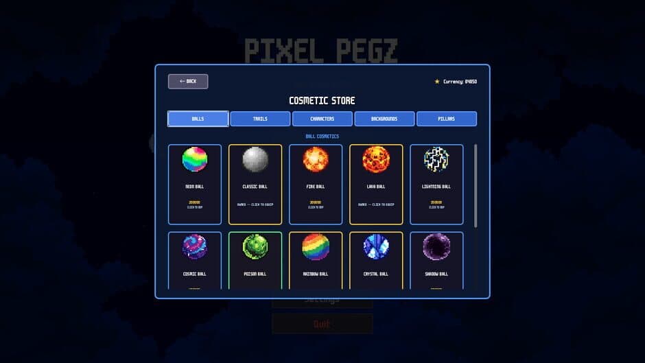 Pixel Pegz screenshot