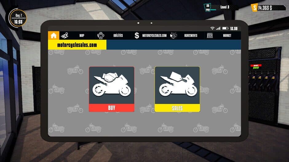 Motorcycle for Sale Simulator screenshot