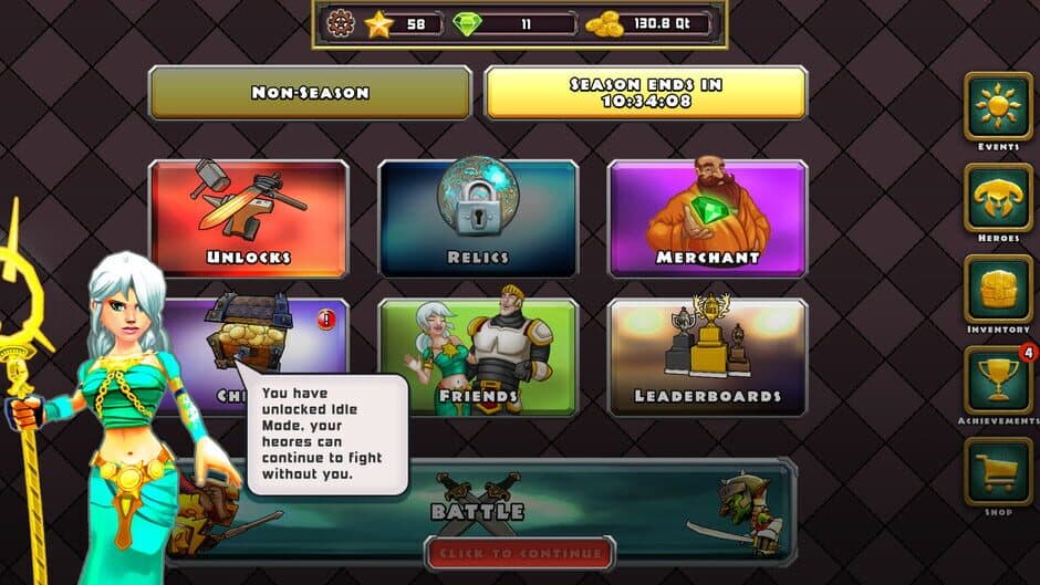 Heroes of Havoc: Idle Adventures screenshot