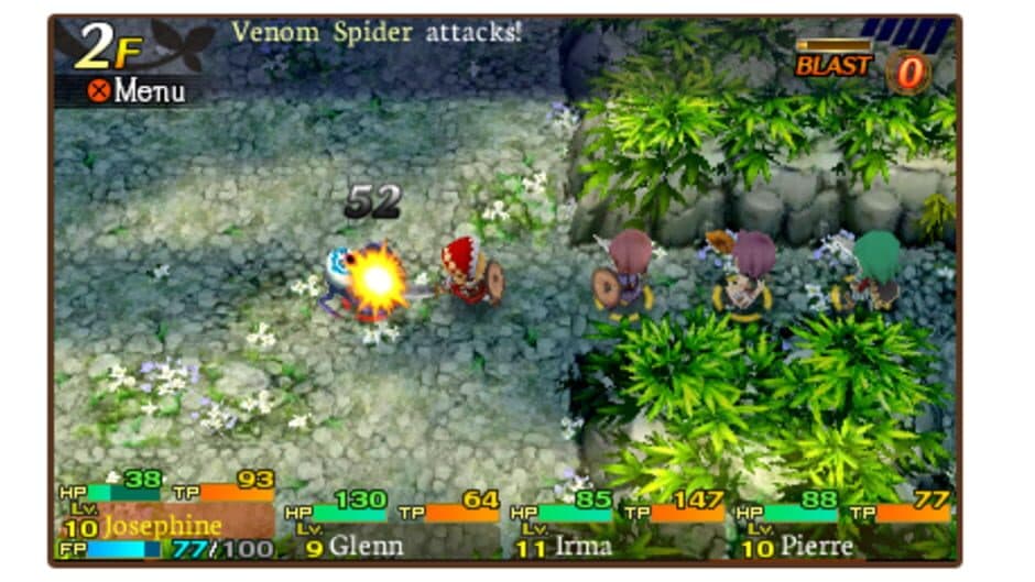 Etrian Mystery Dungeon screenshot