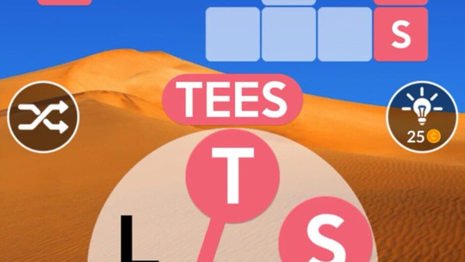 Wordscapes screenshot