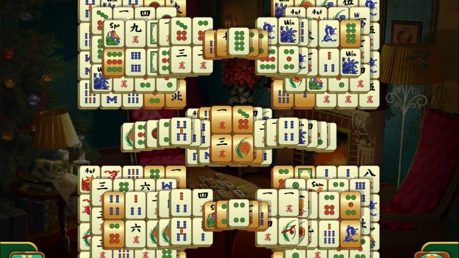 Christmas Mahjong screenshot