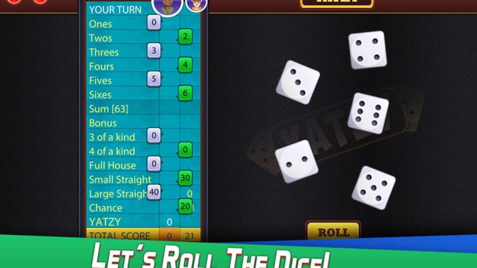 Yatzy: Classic Dice Game screenshot