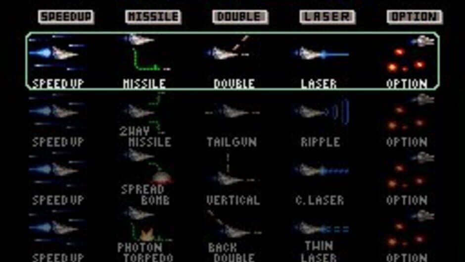 Gradius III screenshot