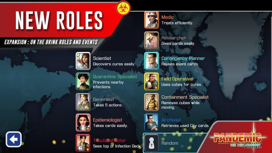 Pandemic: The Board Game screenshot