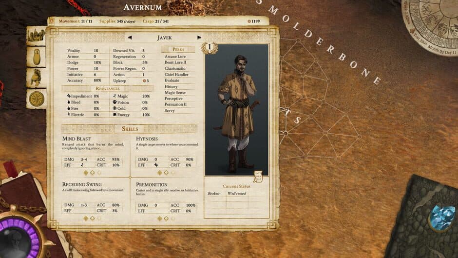 Vagrus: The Riven Realms screenshot