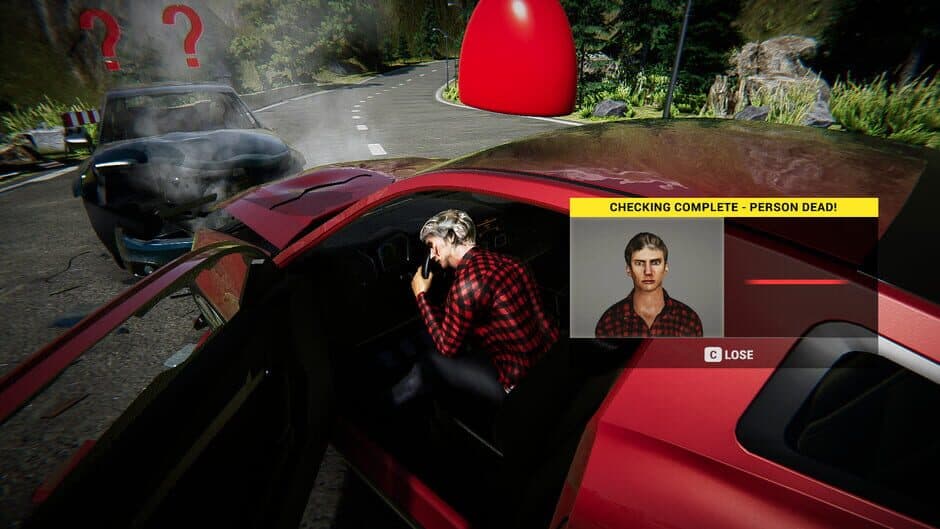 Accident screenshot