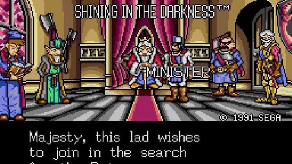 Shining in the Darkness screenshot
