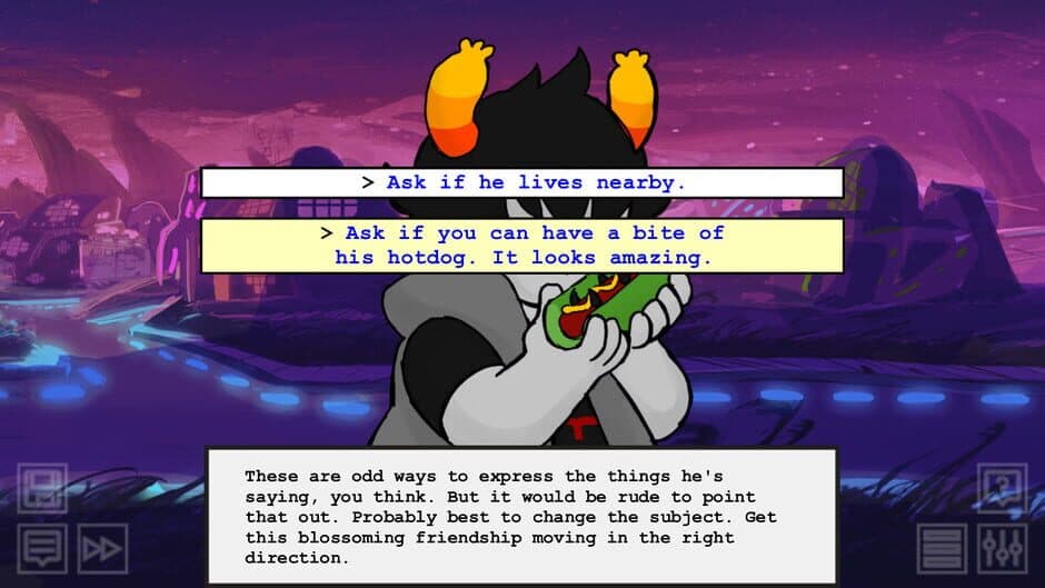 Hiveswap Friendsim screenshot