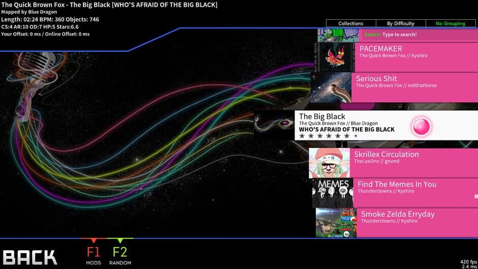 McOsu screenshot