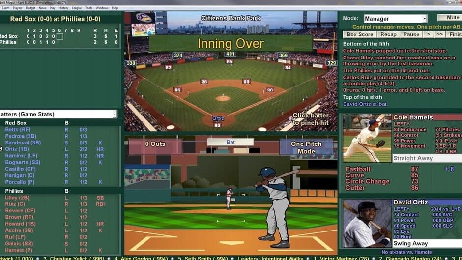 Baseball Mogul 2002 screenshot