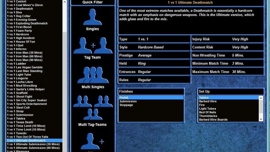 Total Extreme Wrestling 2010 screenshot