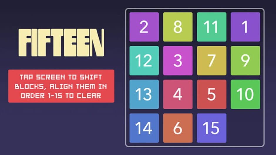 Fifteen screenshot