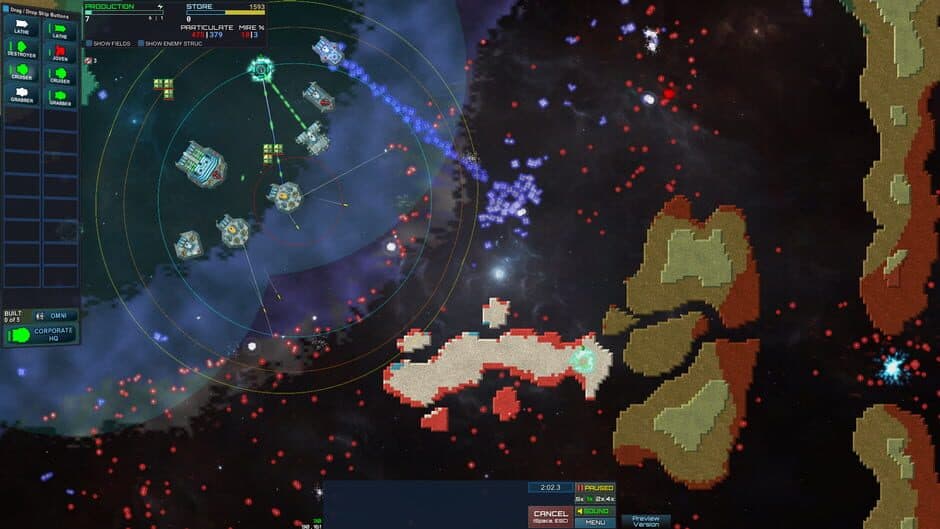 Particle Fleet: Emergence screenshot