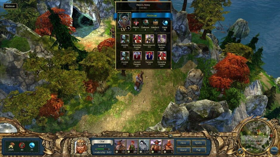 King's Bounty: Warriors of the North screenshot