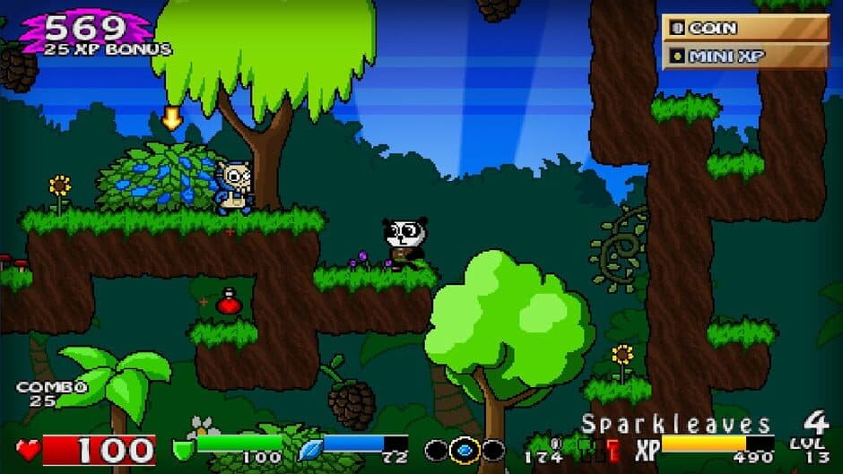 Super Panda Adventures screenshot