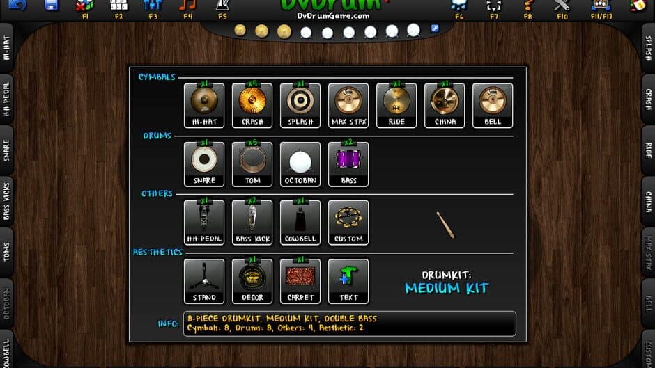 DvDrum, Ultimate Drum Simulator! screenshot