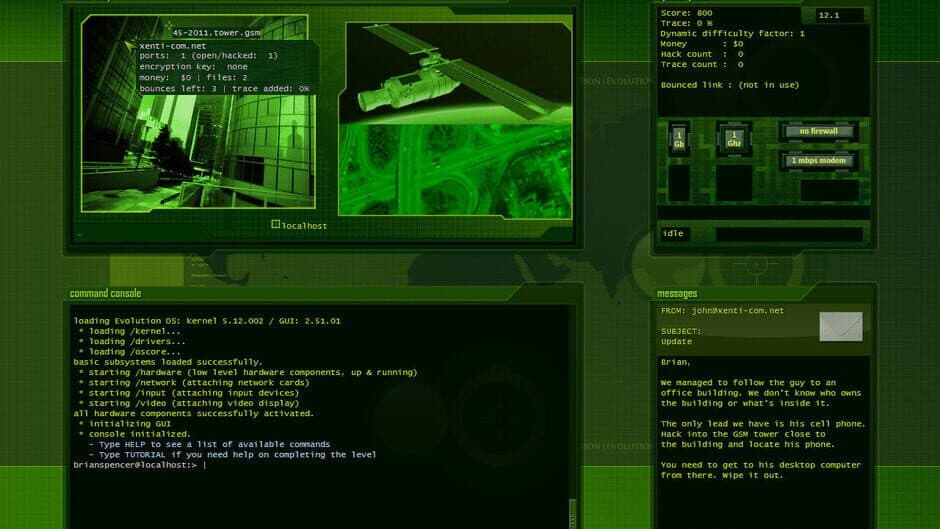 Hacker Evolution: Untold screenshot
