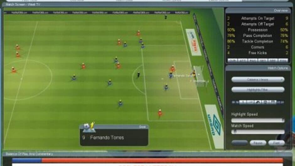 Championship Manager 2008 screenshot