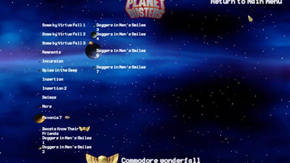 Planet Busters screenshot