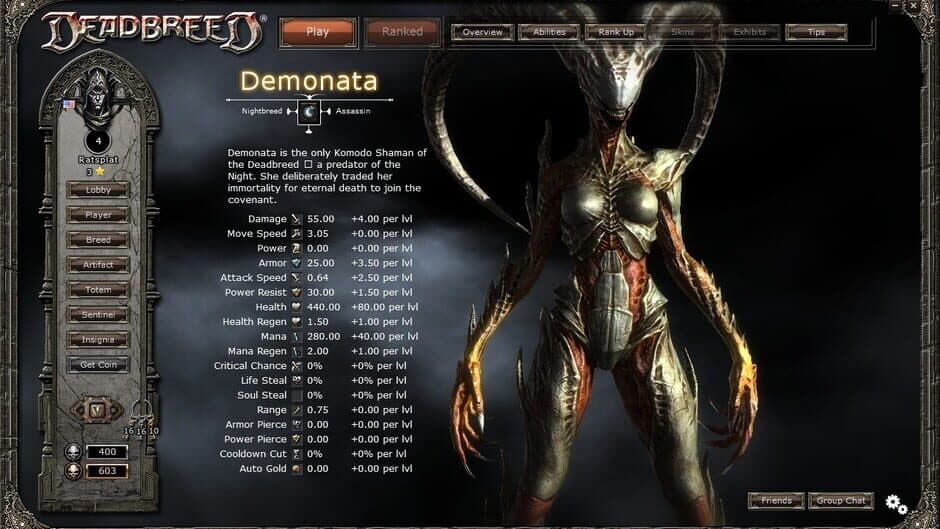 Deadbreed screenshot
