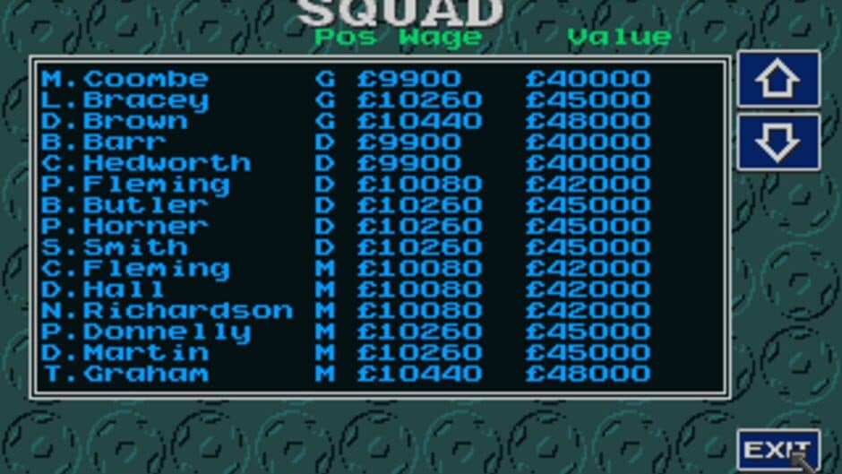 Graham Taylors Soccer Challenge screenshot
