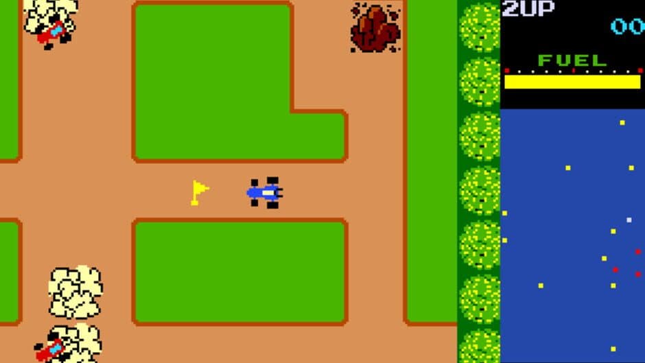 Rally-X screenshot