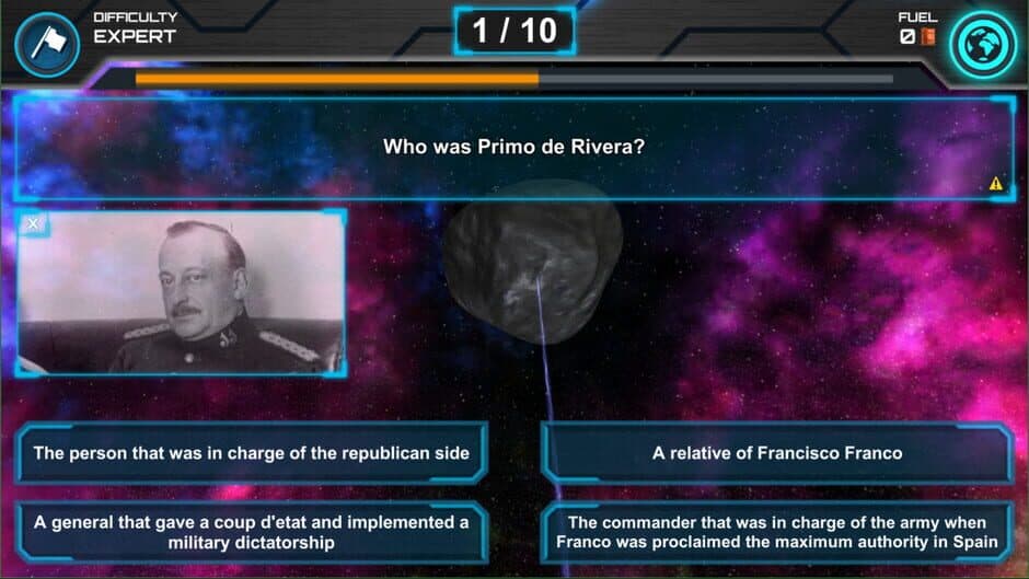 Space Quiz screenshot