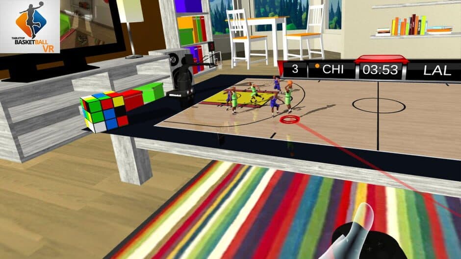 Tabletop Basketball VR screenshot