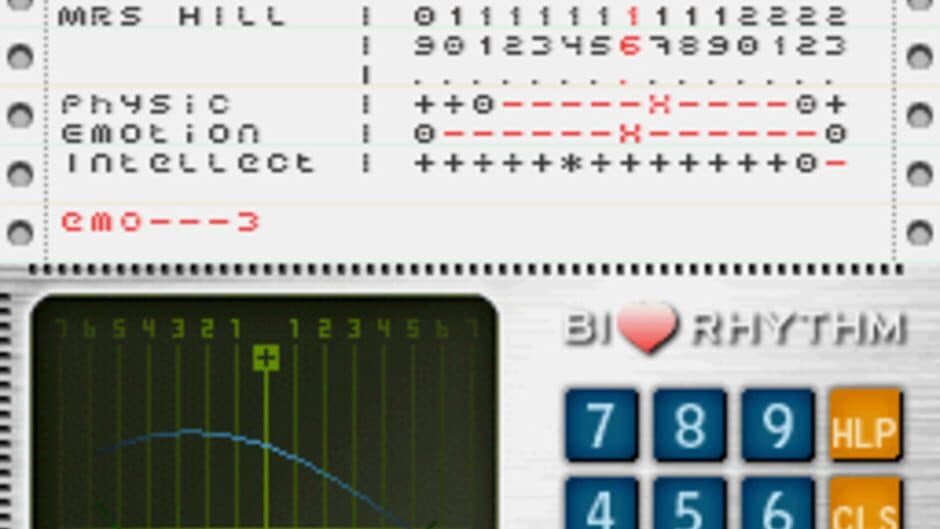 Biorhythm screenshot