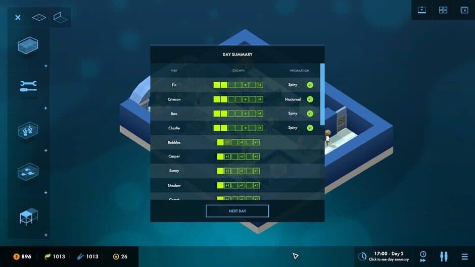 Megaquarium screenshot