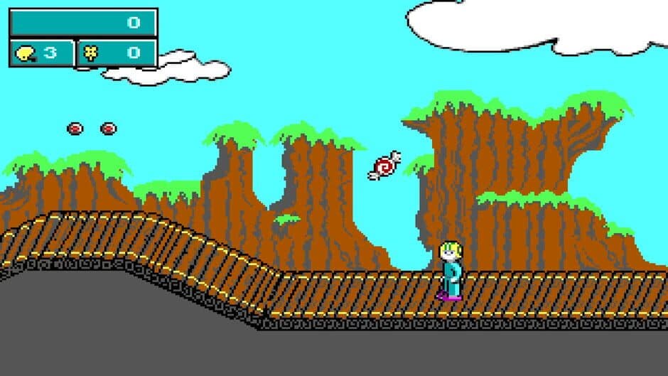 Commander Keen in Keen Dreams screenshot