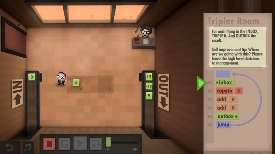 Human Resource Machine screenshot
