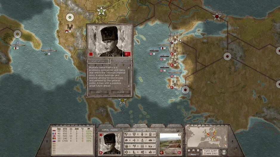 Commander: The Great War screenshot
