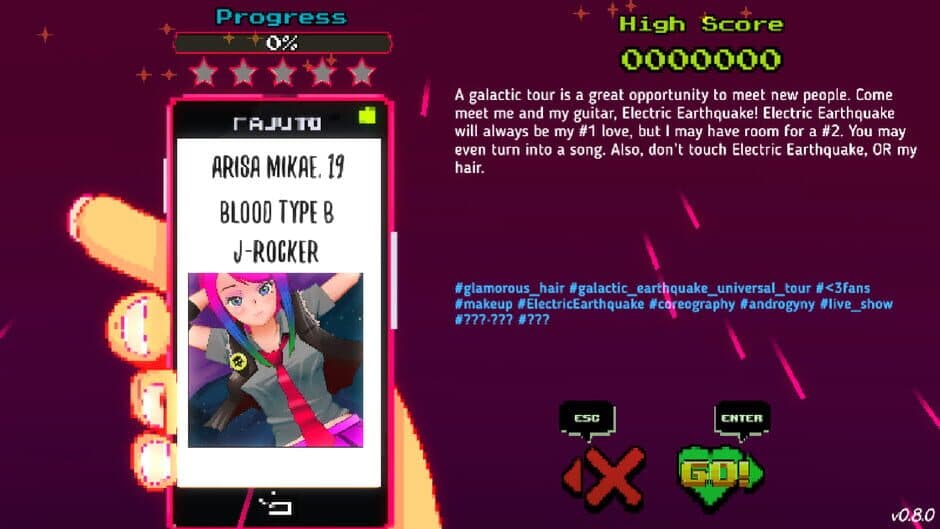 Deep Space Waifu screenshot