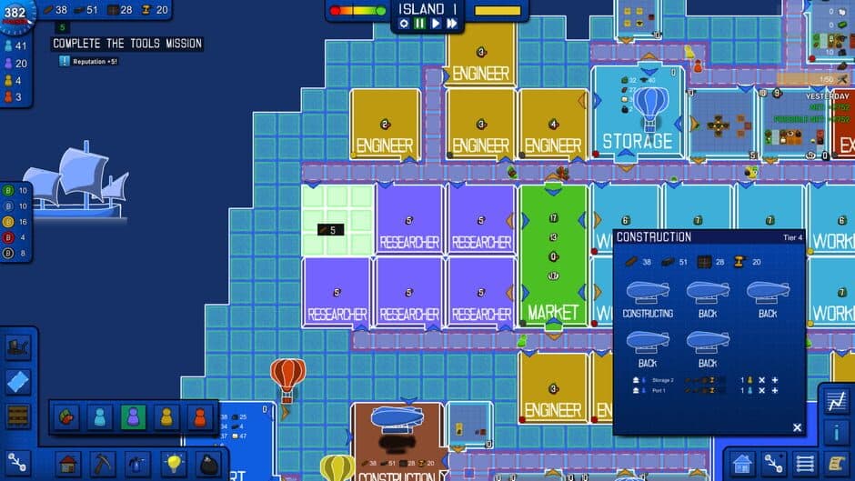 Blueprint Tycoon screenshot