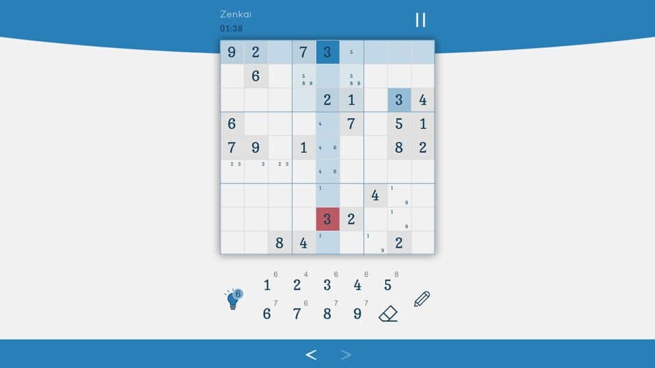 Sudoku Zenkai screenshot